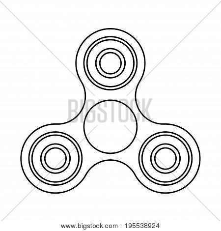 450x470 Fidget Spinner Outline Technical Vector Amp Photo Bigstock