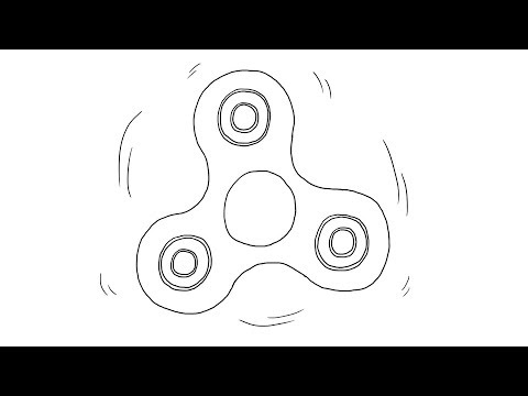 480x360 How To Draw A Fidget Spinner (Very Easy)