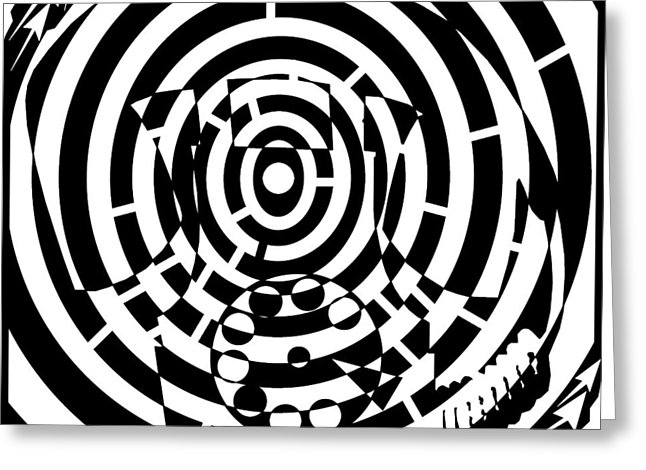 646x470 Spin Art Rotary Phone Maze Drawing By Yonatan Frimer Maze Artist