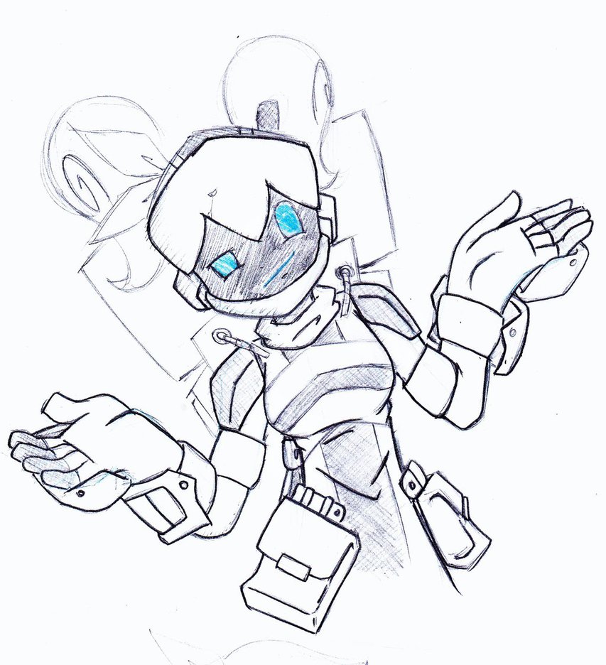 853x936 Kozma Shrugs (Sketch) By Swampster12