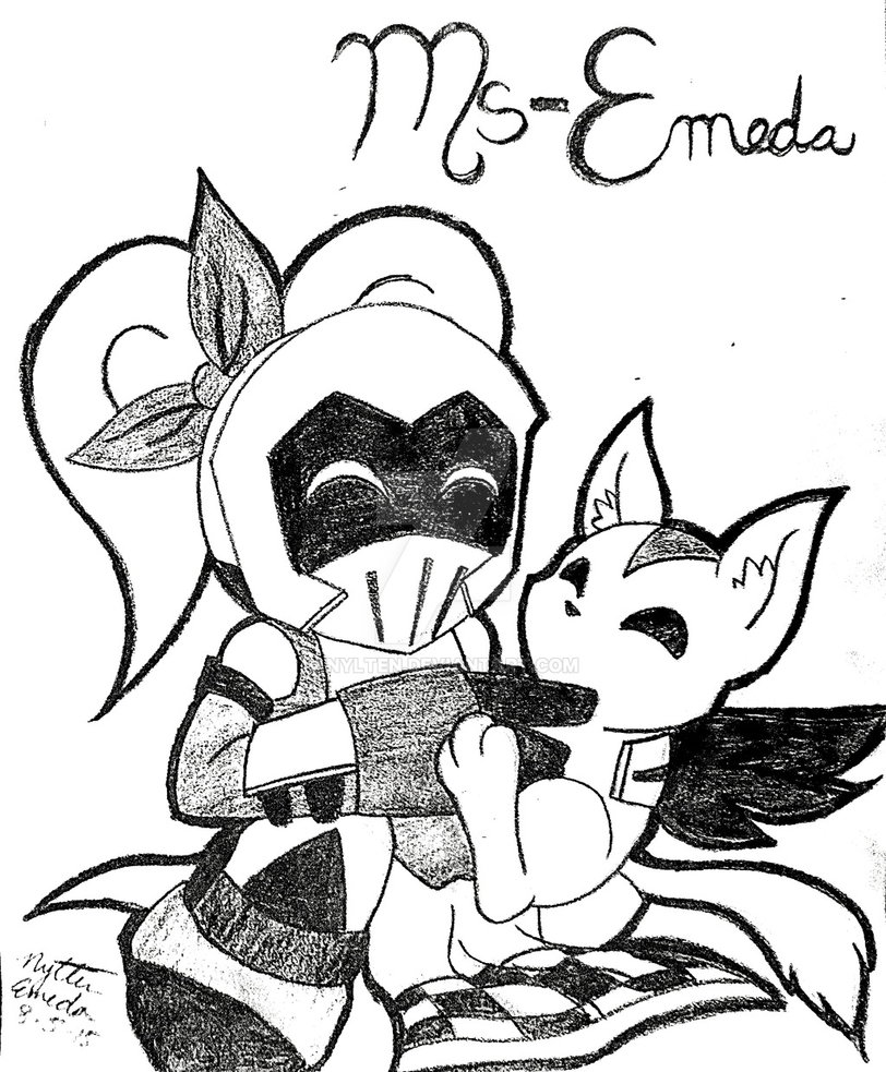 812x983 Ms Emeda The Spiral Knight By Nylten