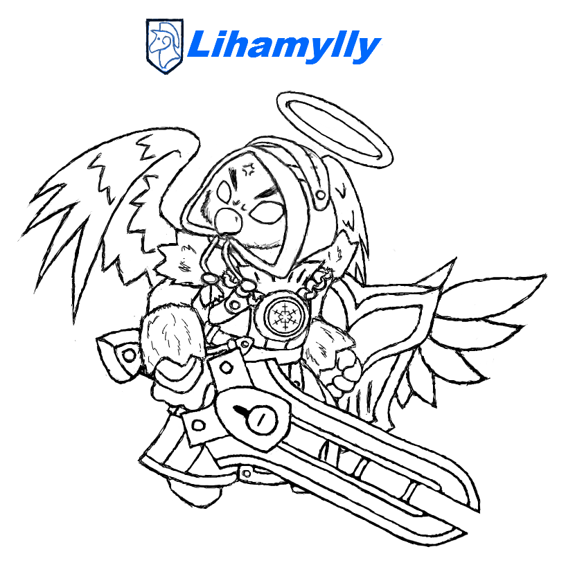 830x829 My Spiral Knights Character By Lihamylly