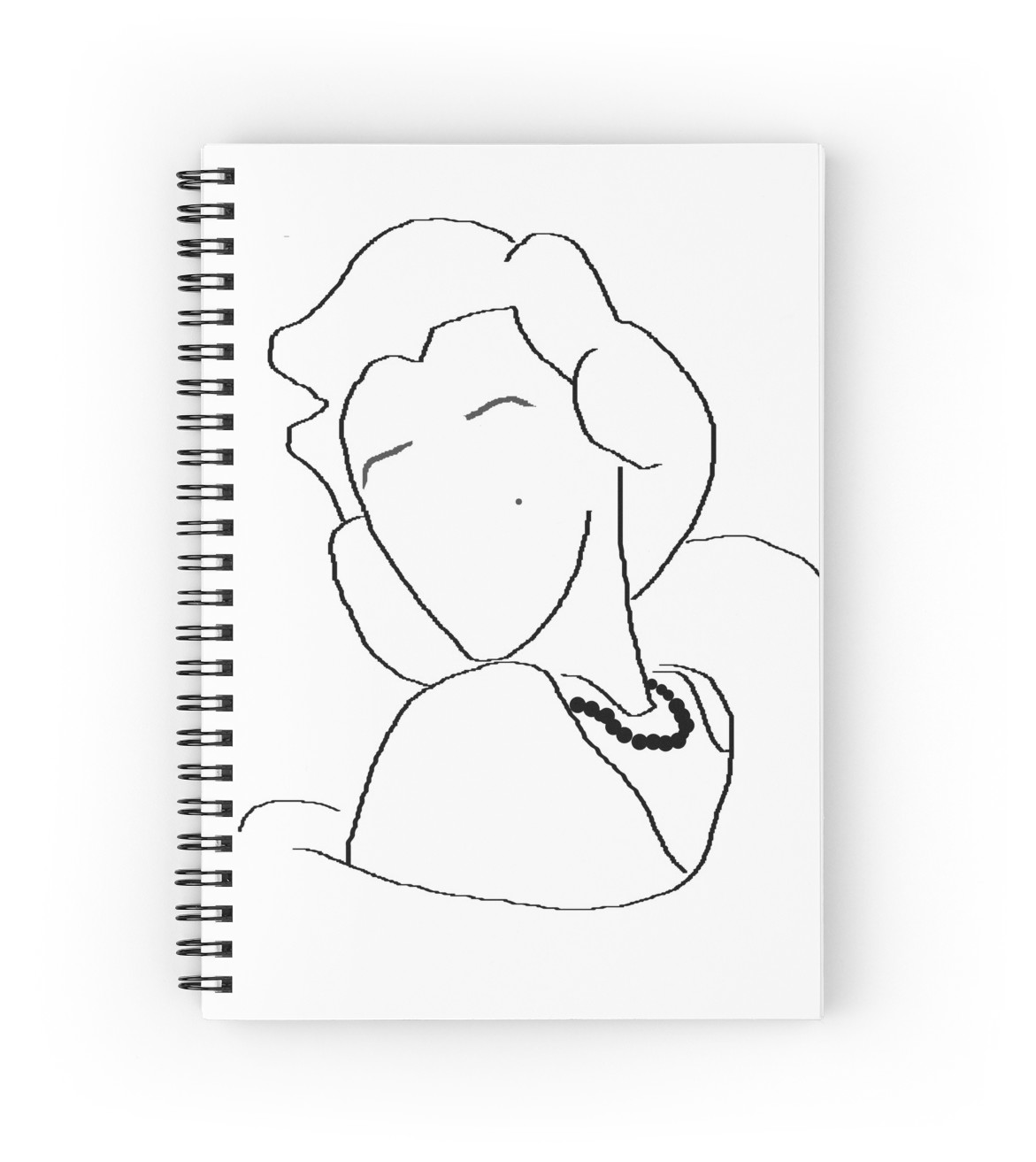 1171x1313 Marilyn Monroe Spiral Notebooks By Hannartista Redbubble