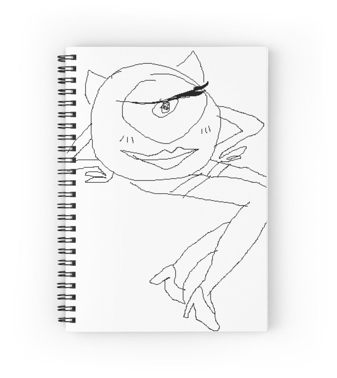 1171x1313 Mike Spiral Notebooks By Sealard Redbubble