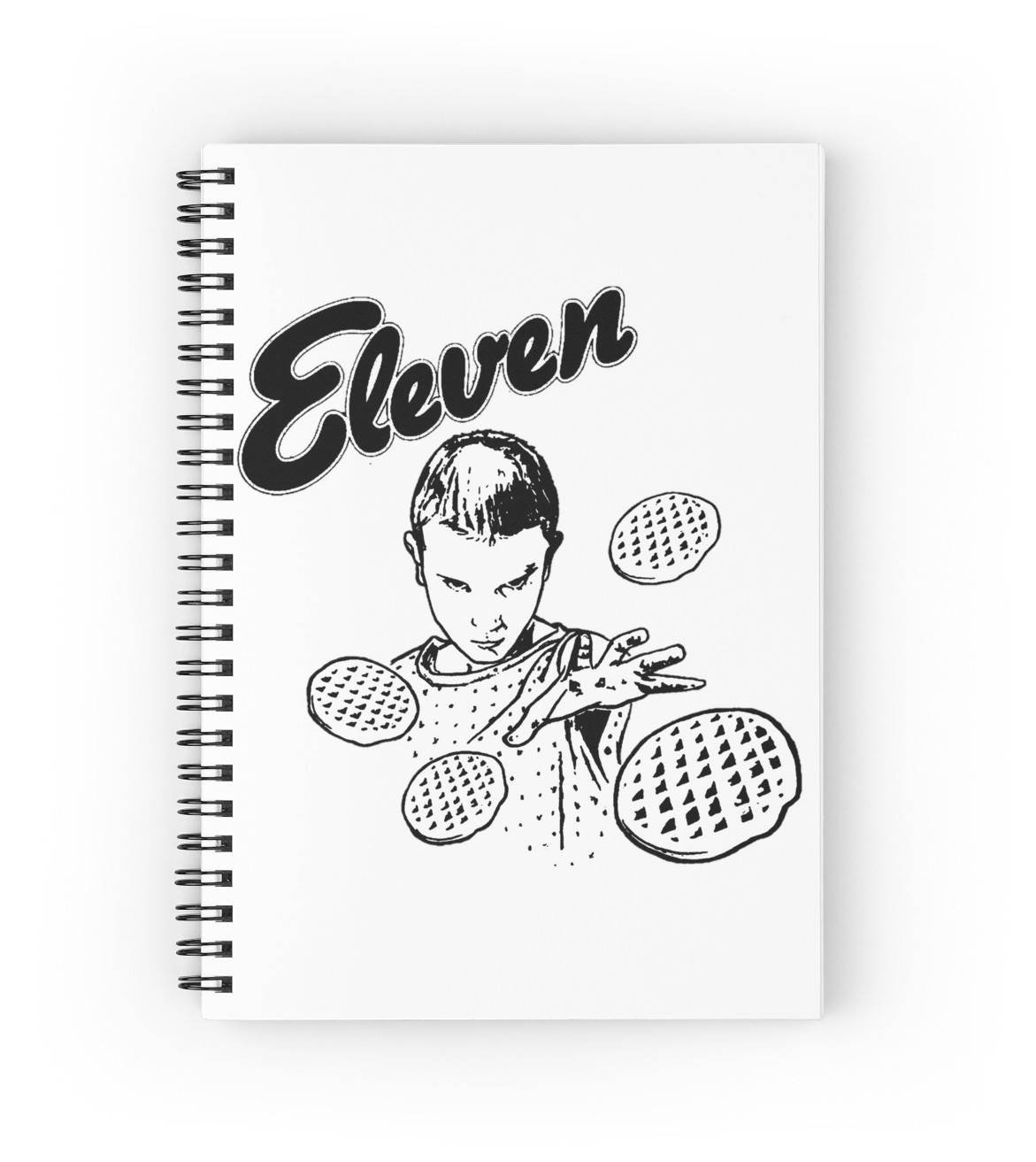 1171x1313 Stranger Things Spiral Notebooks By Craig Lomax Redbubble