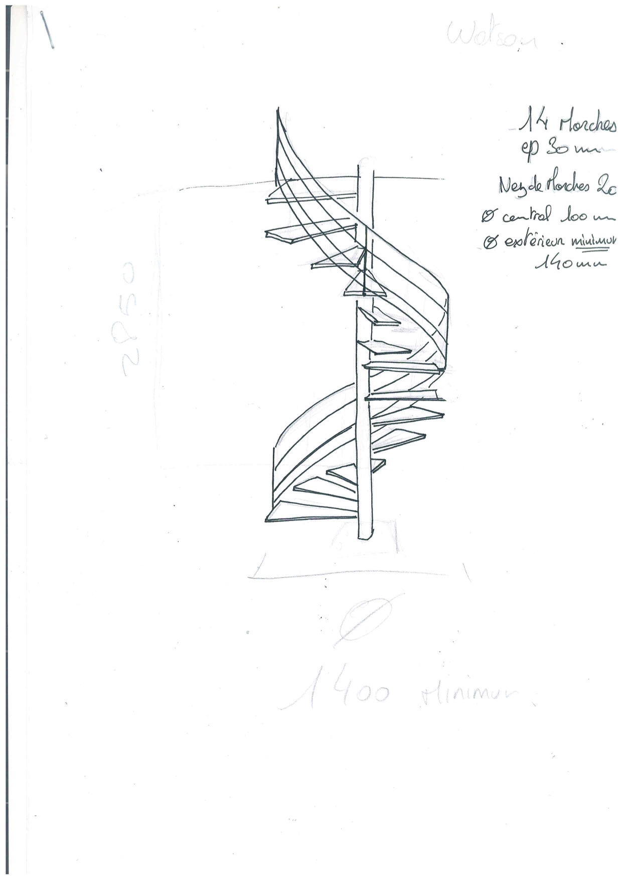 1240x1753 Our Renovation In Provence A Spiral Staircase