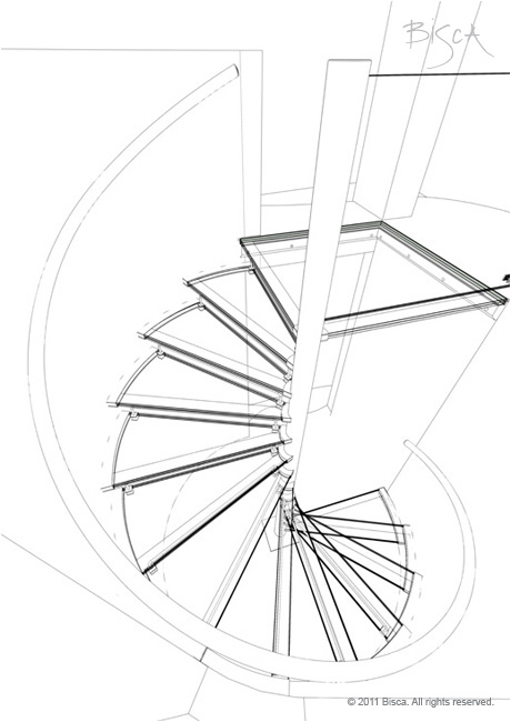 Spiral Staircase Drawing at GetDrawings | Free download