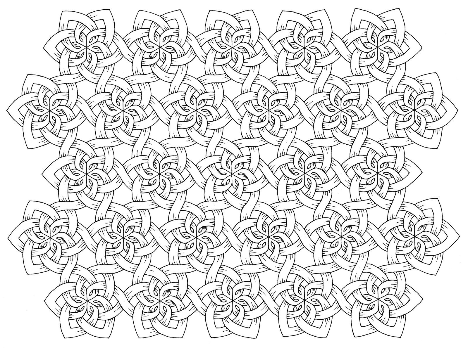 1600x1191 27 Interwoven Celtic Spirals By Testedsubject