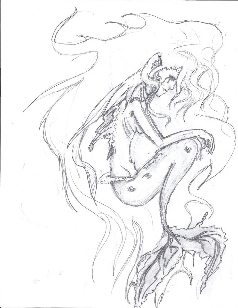 786x1017 Dieing Water Spirit By Maskeradedoll