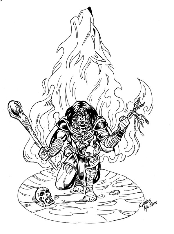 600x805 Fantasy Art] Spirit Wolf By Cmartinsart