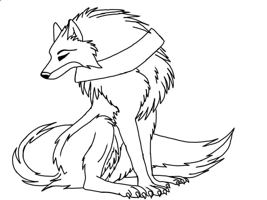 1024x768 Hellsing Oc A Spirit Wolf