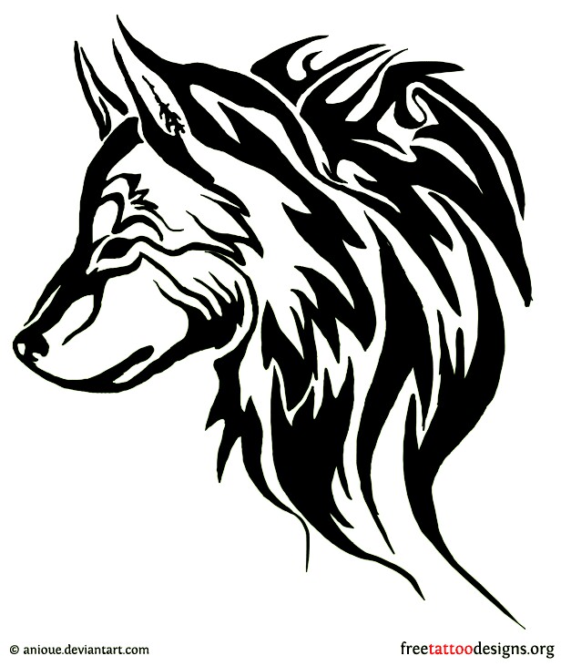 616x731 Pin By Unknown Anime On Tattoos Wolf, Tattoo