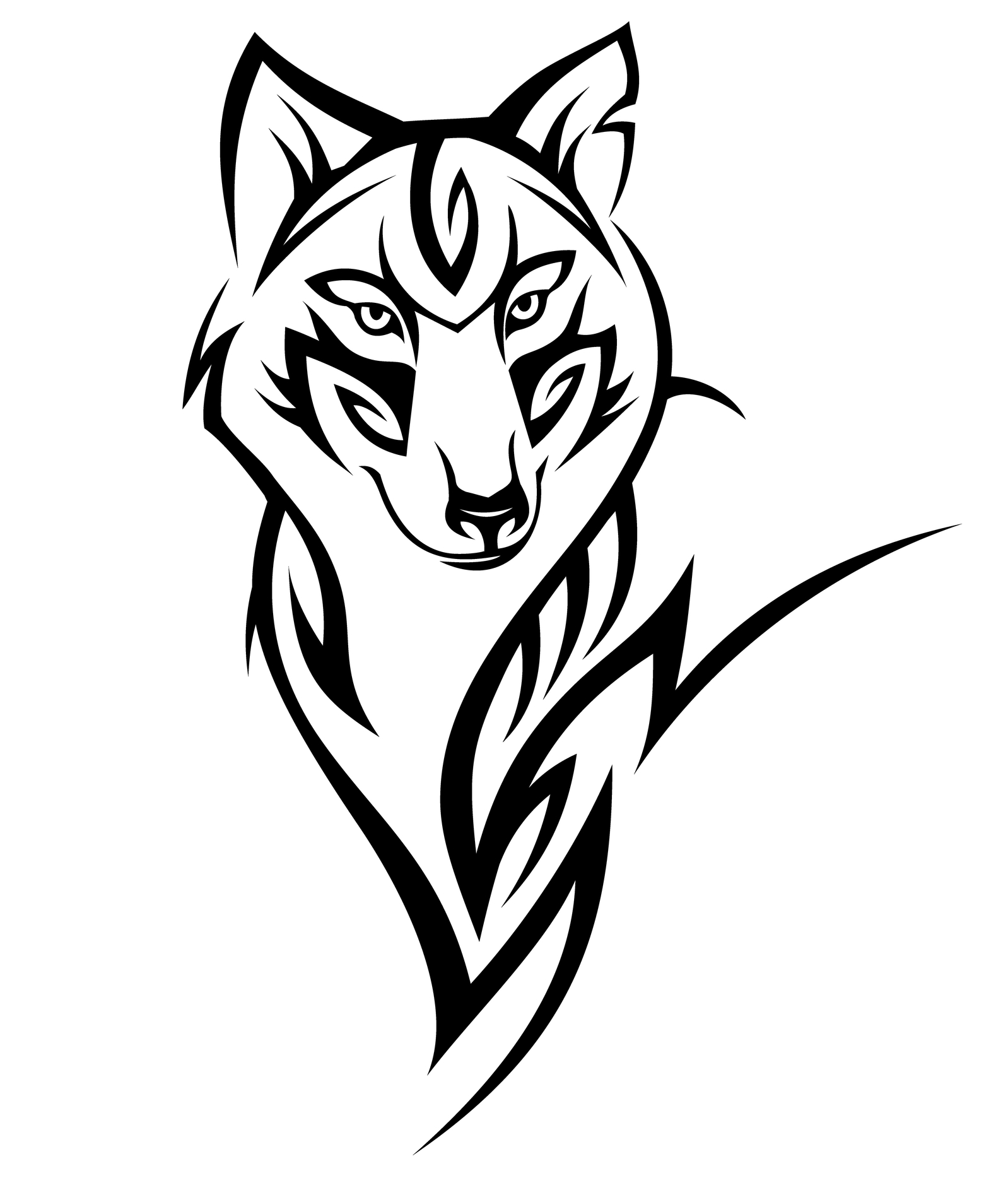 1598x1875 Wolf Tattoo Meaning