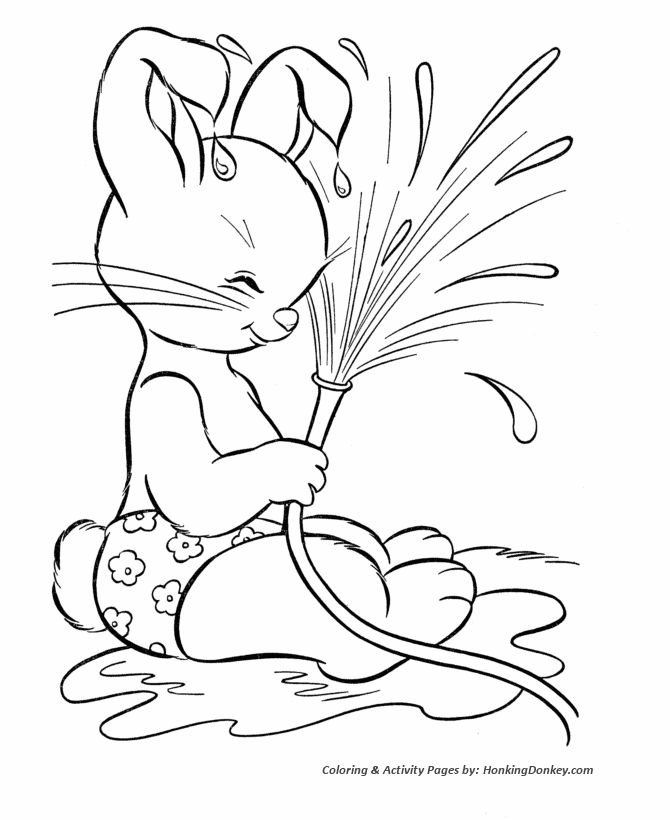 670x820 Peter Cottontail Coloring Pages