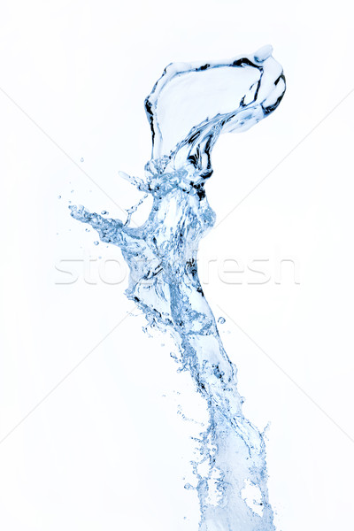 400x600 Water Splash Isolated On White Stock Photo Fisher Photostudio