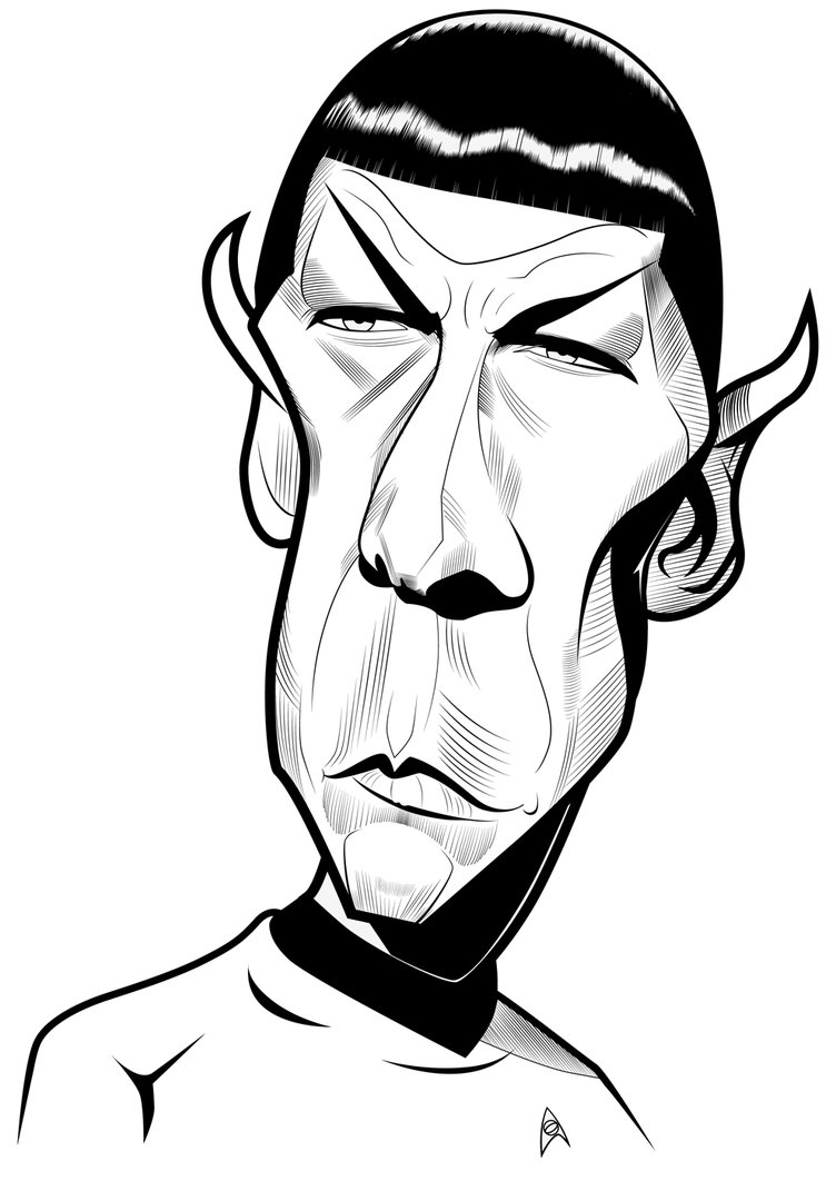 752x1062 Mr. Spock By Kgreene