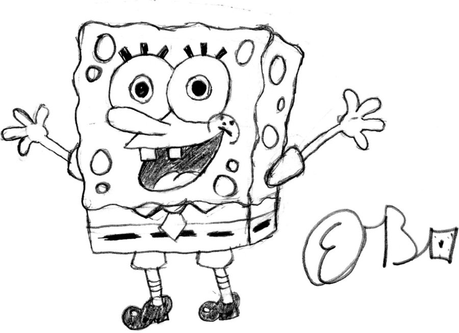 900x653 Spongebob Squarepants By Cartoonlover159