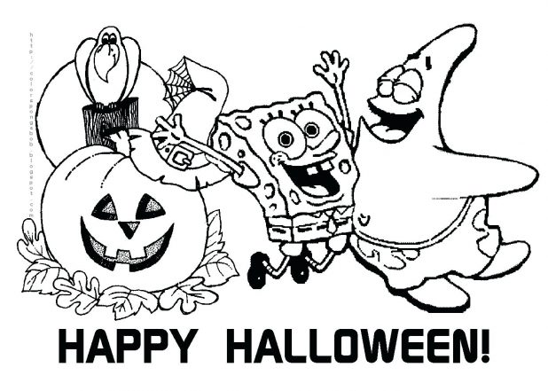 618x441 Download Coloring Pages 7 Drawing 43 Marvelous Sponge Bob
