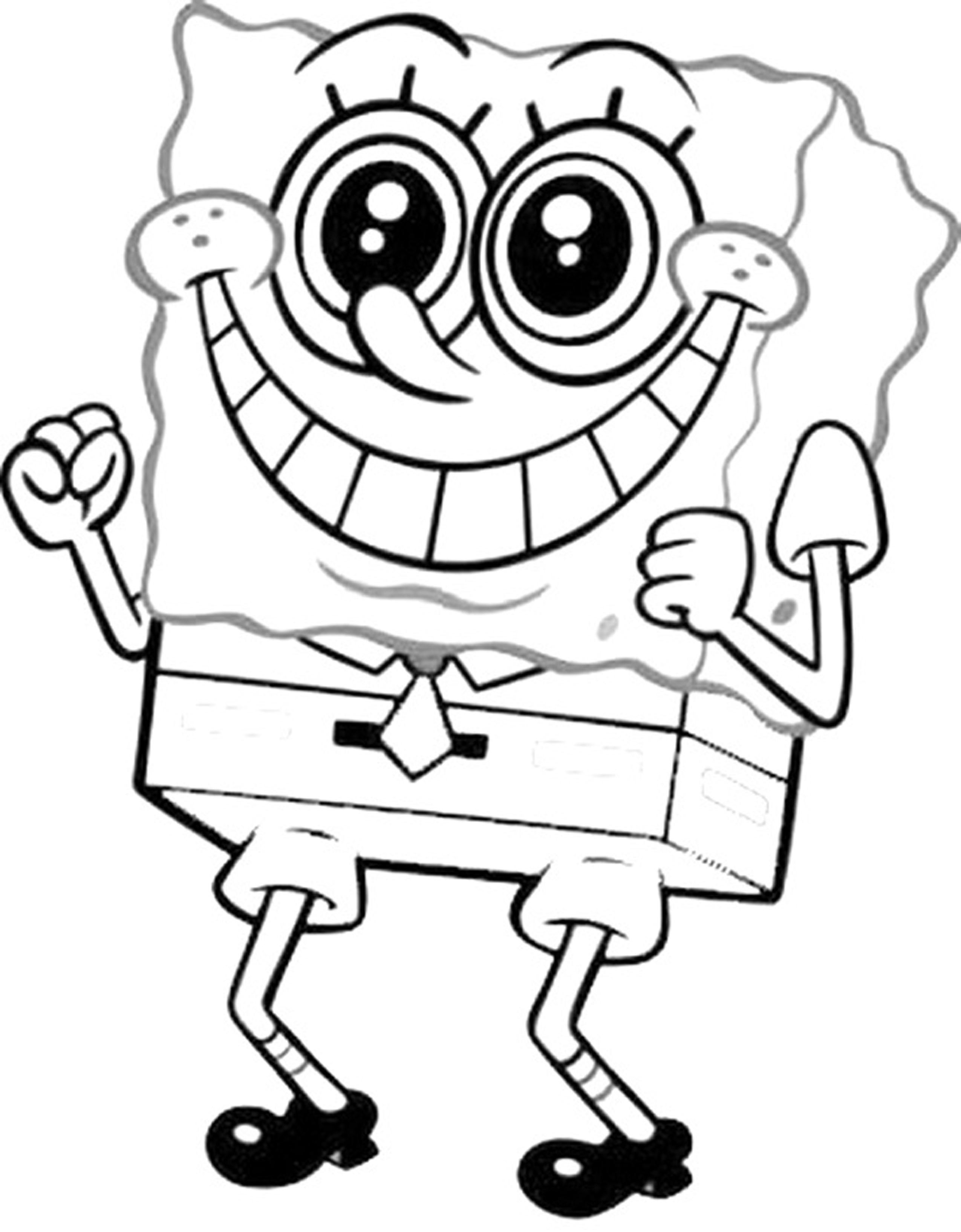 Spongebob Cartoon Drawing at GetDrawings | Free download