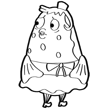 442x442 How To Draw Mrs Puff From Spongebob Squarepants Drawing Lesson