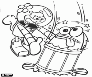 300x250 Spongebob Squarepants Coloring Pages Printable Games