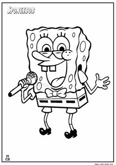 236x335 Pin By Magic Color Book On Spongebob Coloring Pages Free Online