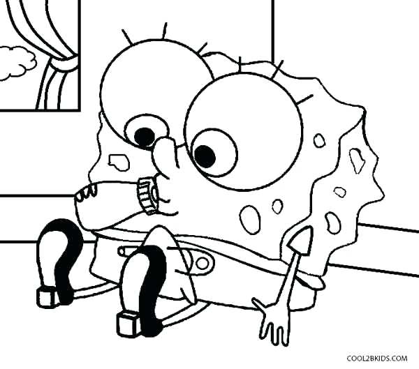 600x529 Spongebob Coloring Book Spongebob Coloring Book Pdf Genesisar.co