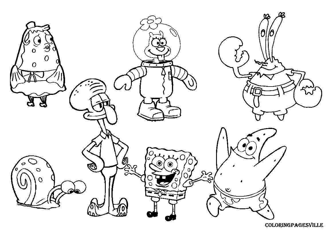 1169x827 Spongebob Images