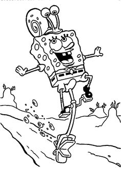 236x330 Print Coloring Pages For Kids Spongebob And Patrick Hunting