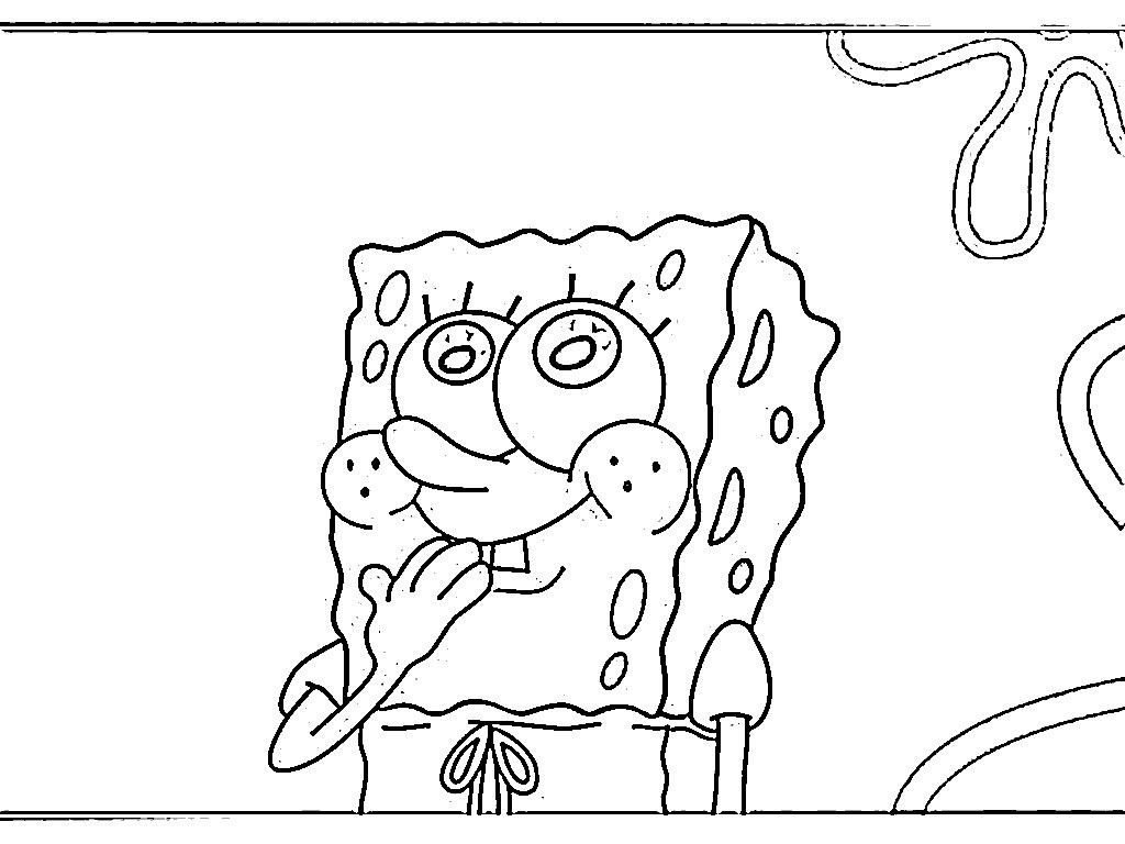24 Spongebob Drawing Games : Free Coloring Pages