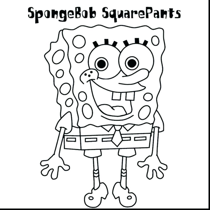 863x863 Spongebob Squarepants Coloring Pages Plus Coloring Games Gallery