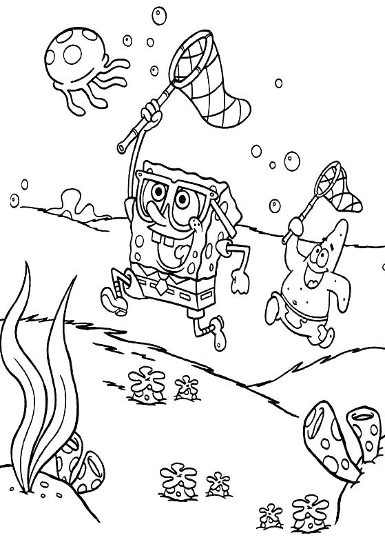 559x786 Complete Coloring Pages Of Spongebob Print Book Together