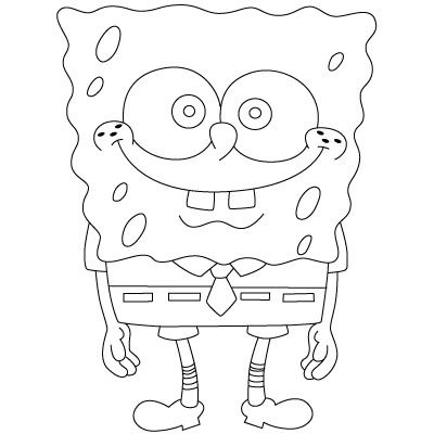 Spongebob Easy Drawing at GetDrawings | Free download