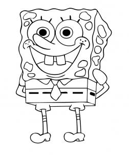 252x302 How To Draw How To Draw Spongebob
