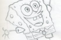 210x140 Easy Drawings And Sketches Lets Draw Spongebob Free