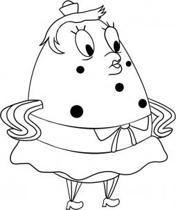 254x302 How To Draw How To Draw Mrs Puff From Spongebob Squarepants
