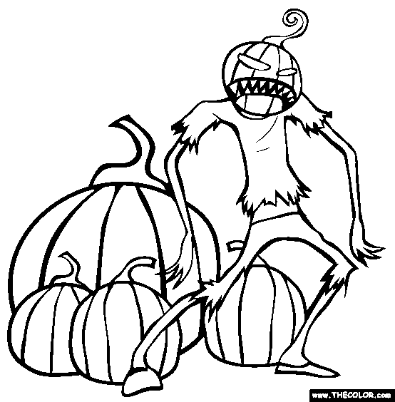 554x564 Spooky Halloween Coloring Pages Preschool For Fancy Draw Page