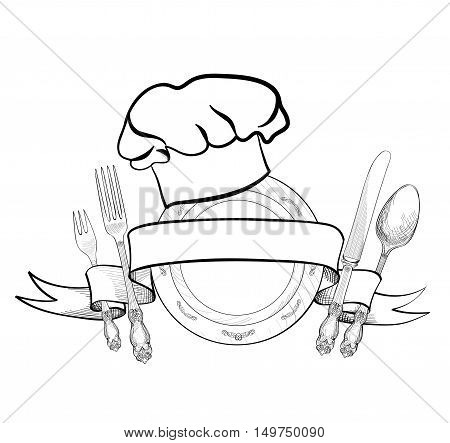 450x443 Chef Cook Hat Fork Spoon Knife Image Amp Photo Bigstock