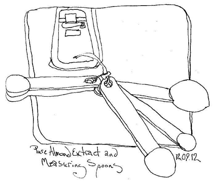 694x600 Exercise One Part One Baking Cookies Quick Line Drawings
