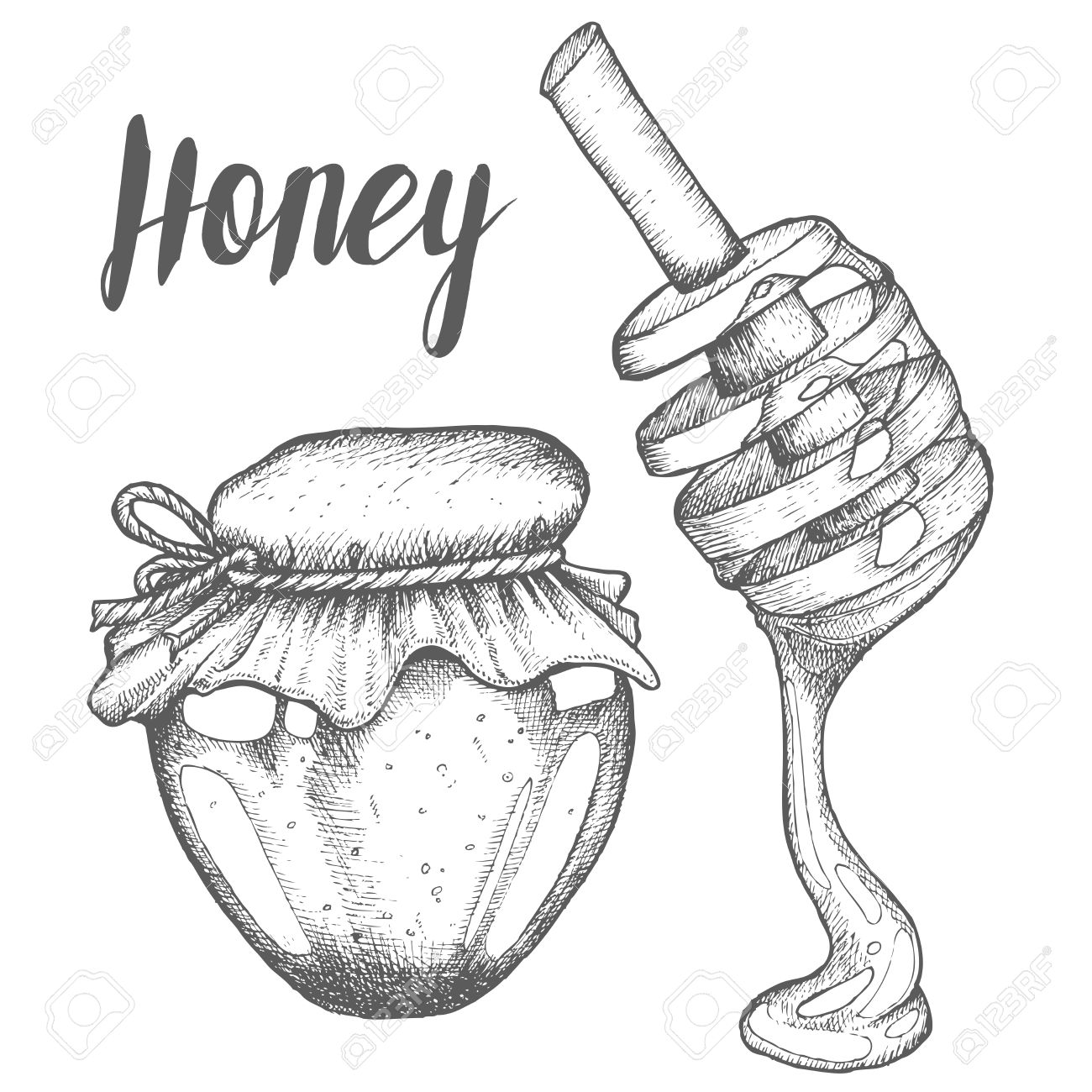 1300x1300 Organic Spoon Clipart