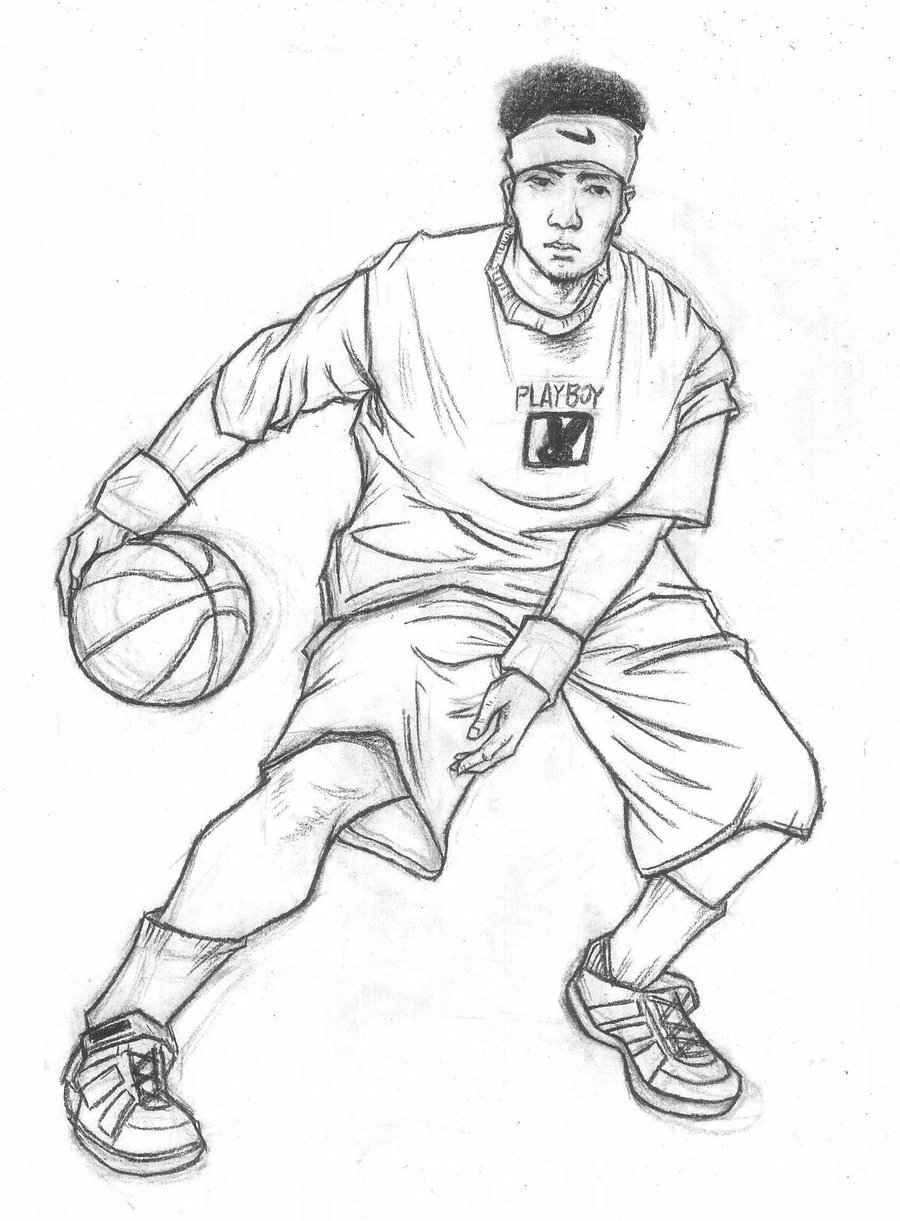 900x1221 Fast Sketch Of Sports Movements Basketball By Thb886