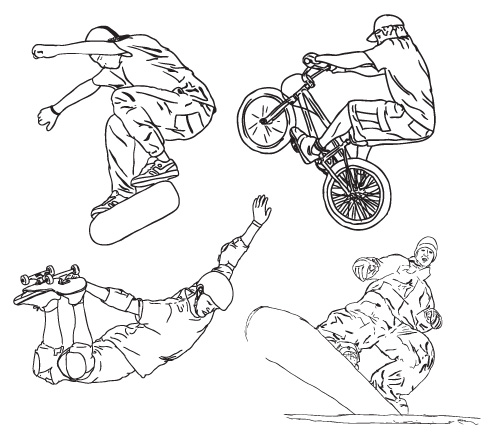 Sport Drawing at GetDrawings | Free download