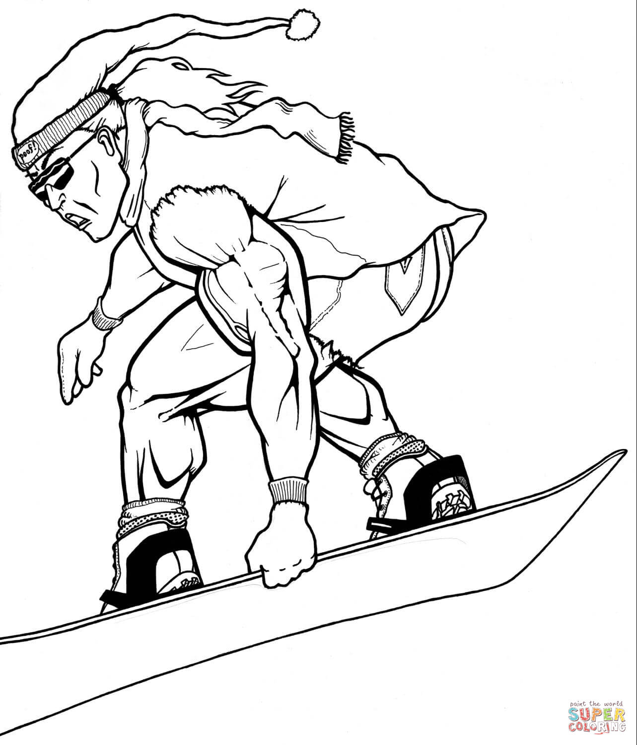 1283x1500 Winter Sport Coloring Pages Free Coloring Pages