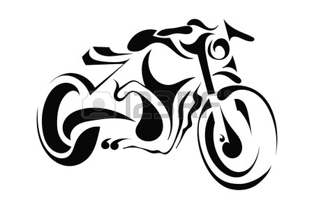 450x300 Flaming Sport Bike Motorcycle Royalty Free Cliparts, Vectors,