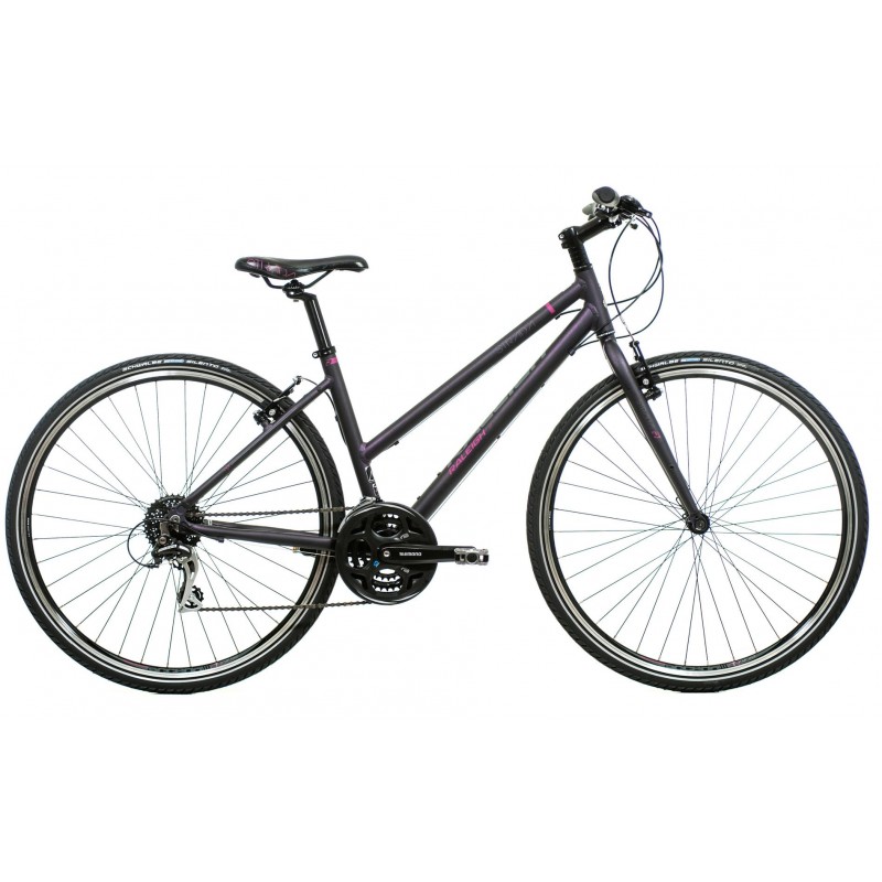 800x800 Raleigh Strada 2 Burgundy Urban Sports Bike 24 Speed