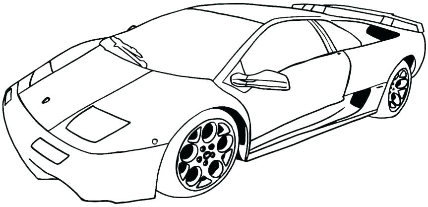 863x417 Coloring Pages. Sports Car Coloring Pages