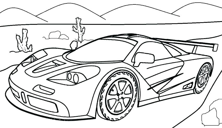 850x490 Printable Coloring Pages Cars Coloring Pages For Kids Cars As Car