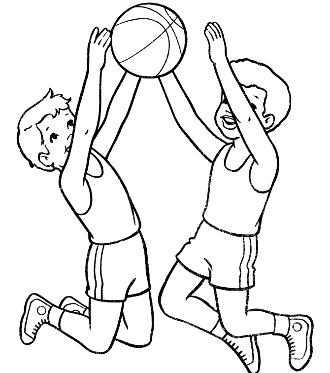 670x756 Basketball Coloring Pages For Kids Sport Coloring Pages