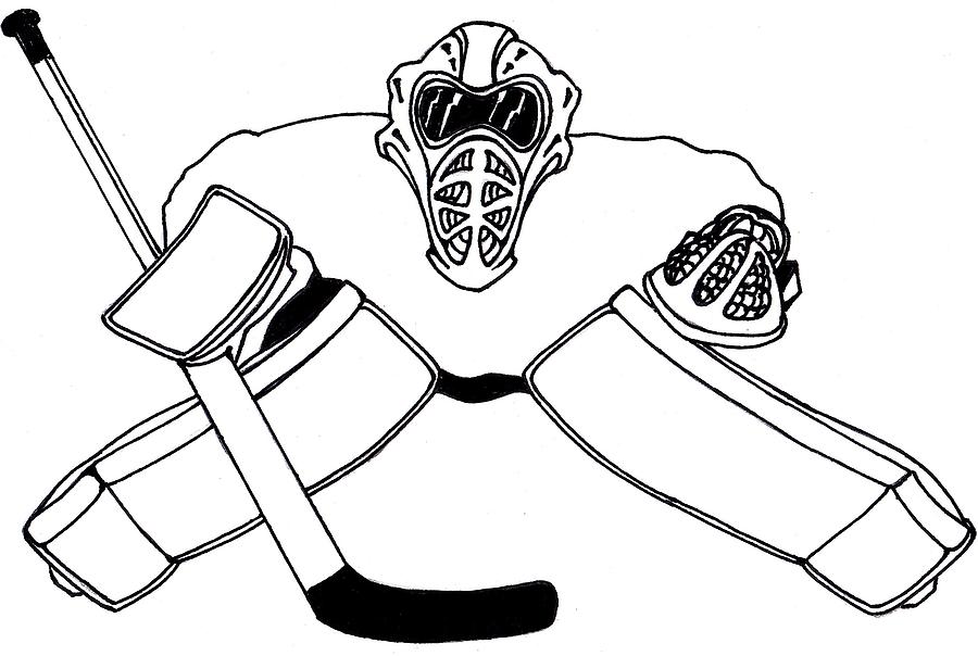 900x604 Hockey Goalie