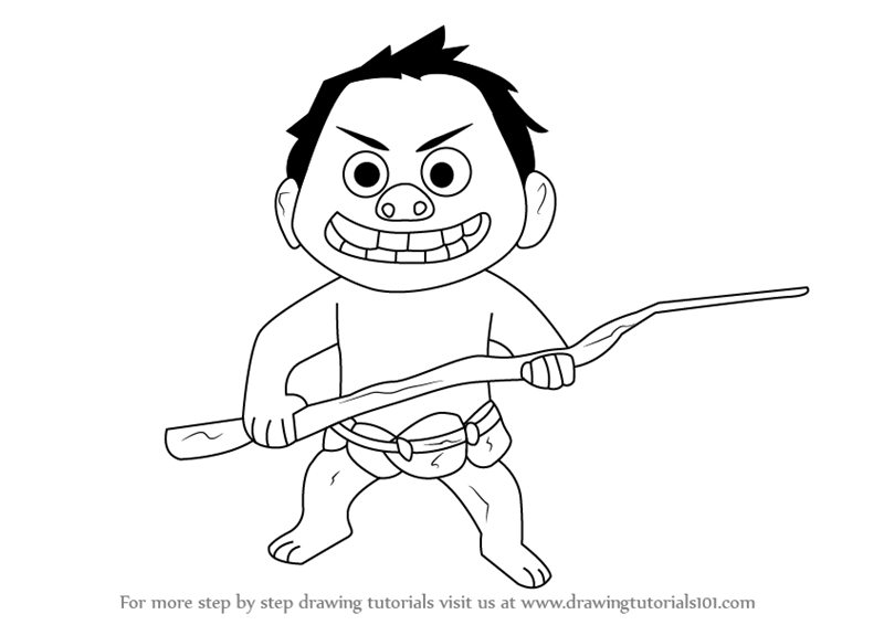 800x566 Learn How To Draw Angry Spot From The Good Dinosaur (The Good